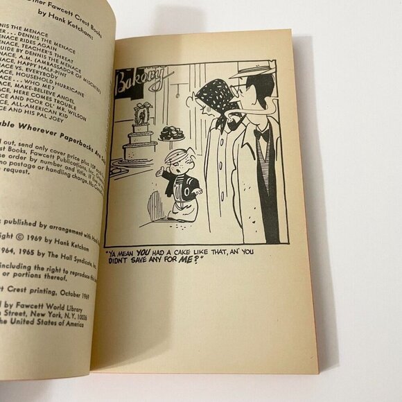 Vtg 1969 Dennis the Menace Your Friendly Neighborhood Kid Fawcett Comic Book - Picture 11 of 15